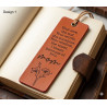Handcrafted Leather Mother's Day Bookmarks | 6 Designs