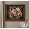 Roses & Butterfly diamond dot paintings 60x85 less 40 %
