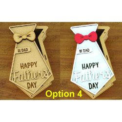 DIY Father's Day Wooden Gift Boxes | 3mm MDF Laser-Cut Crafts (5 Designs)