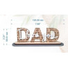 Personalized Father's Day Wooden Sign | Custom Dad & Grandpa Gift