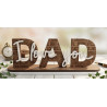 Custom Desktop Father’s Day Word Art Sign, Dad I love you sign