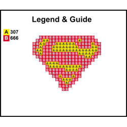 Superhero Father's Day Diamond Art Keyring Kit