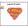 Superhero Father's Day Diamond Art Keyring Kit