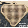 Superhero Father's Day Diamond Art Keyring Kit