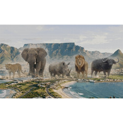 Custom 120x200cm Diamond Painting Kit | Mega Challenge Special