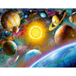 Colourful Planets