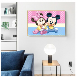 Cute Mickey and Minnie