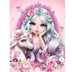 Girl and Unicorn