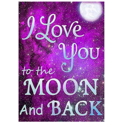 I love you to the moon