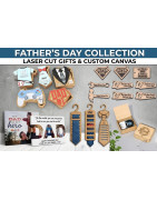 Father's Day Gifts: Wooden Keepsakes & Unique Art